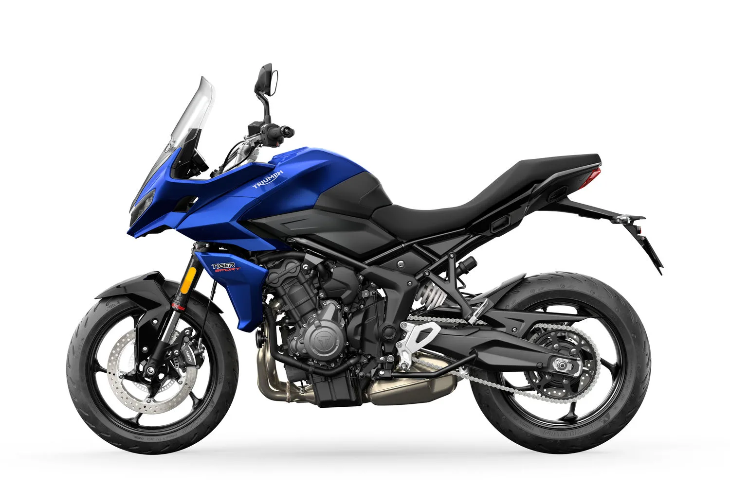 tiger sport 660 2022 azul lateral esquerda
