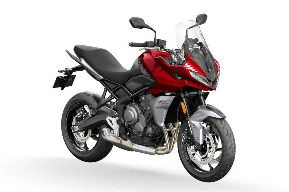 tiger sport 660 2022 vermelha frontal