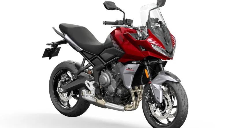 tiger sport 660 2022 vermelha frontal