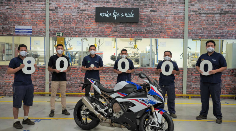 bmw comemora 80 mil motos produzidas no brasil