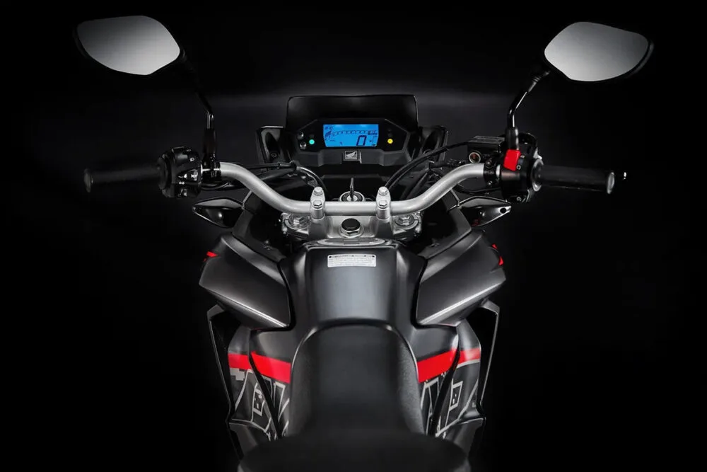 honda xre 190 2022 detalhe cockpit