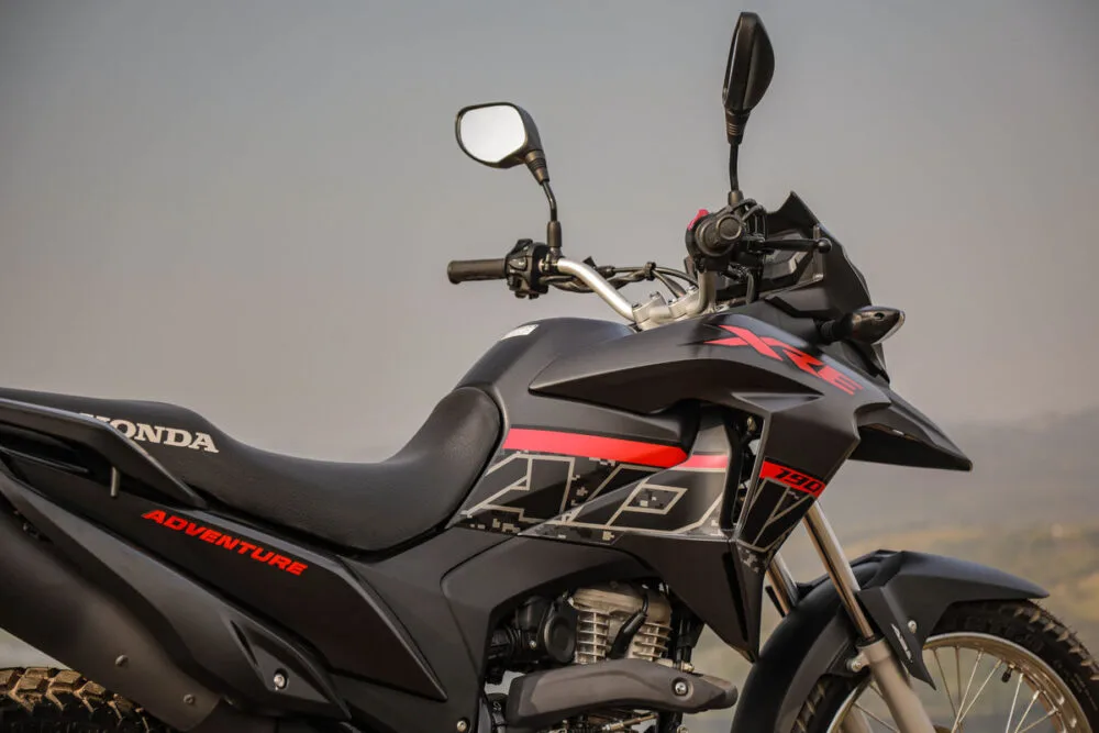 honda xre 190 2022 detalhe lateral