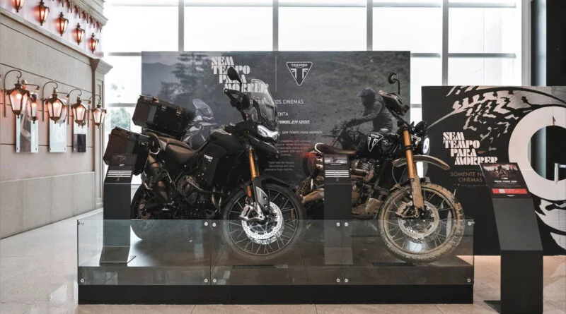 triumph james bond sem tempo para morrer