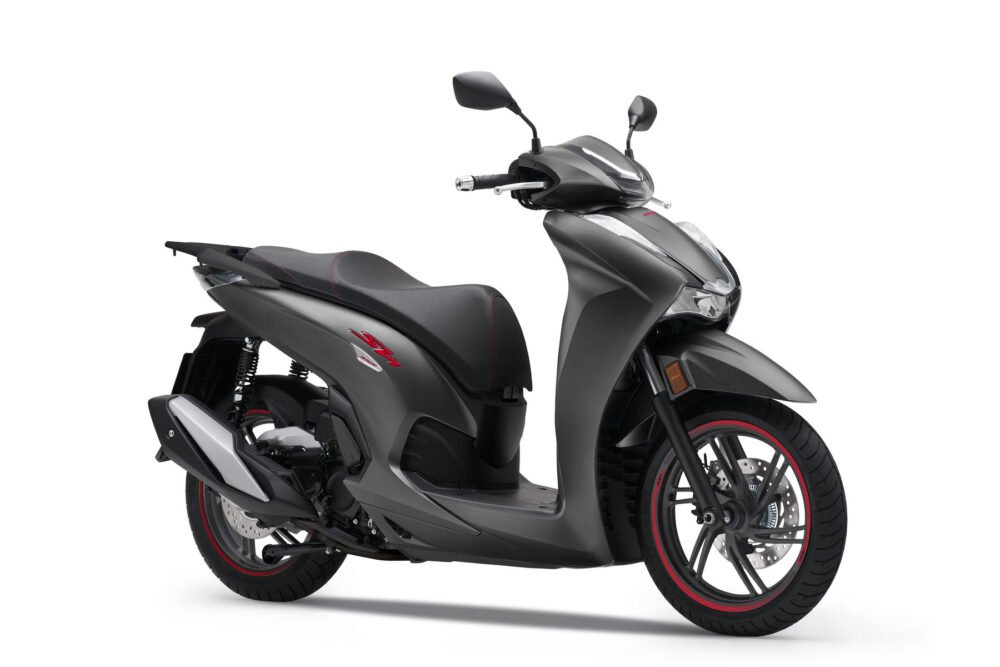 honda sh350i 2022 cinza escuro