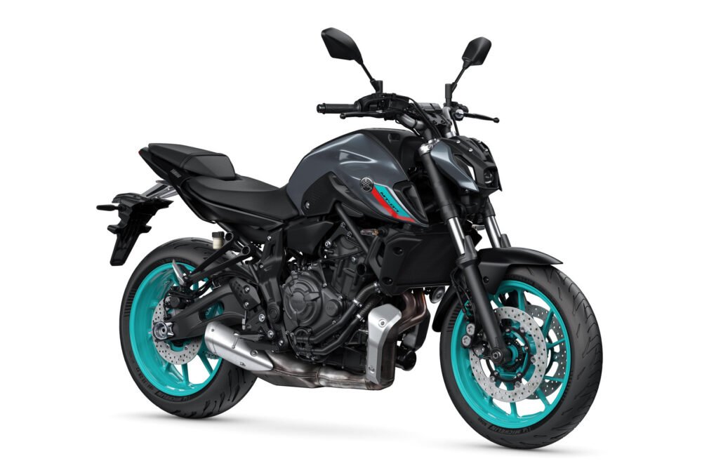 yamaha mt-07 2022 europa cinza ciano frente