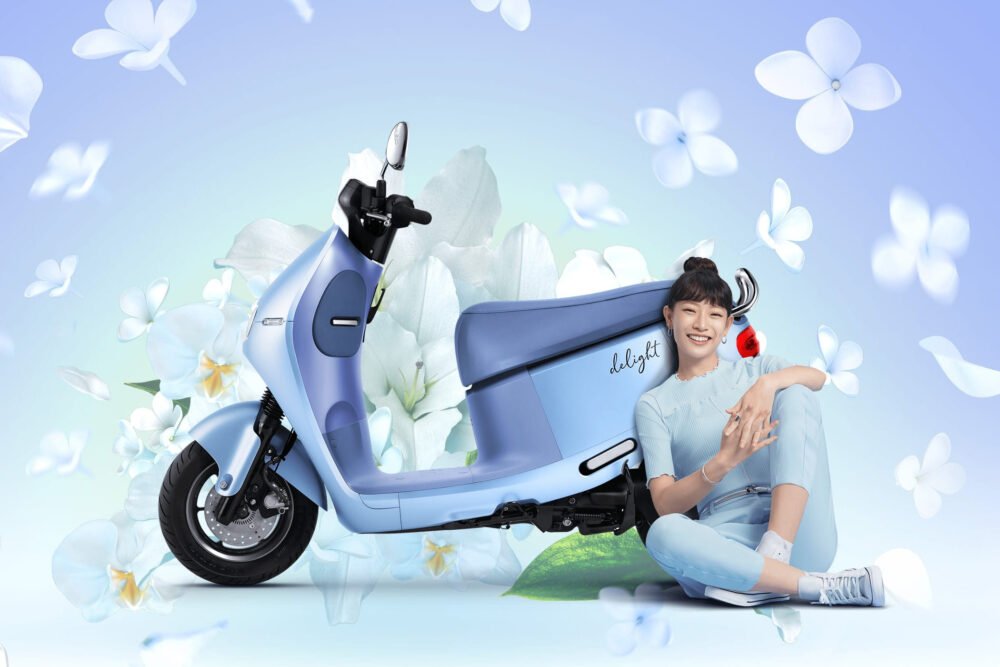 gogoro delight scooter elétrica mulheres