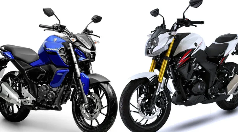 fazer fz15 vs haojue dr 160