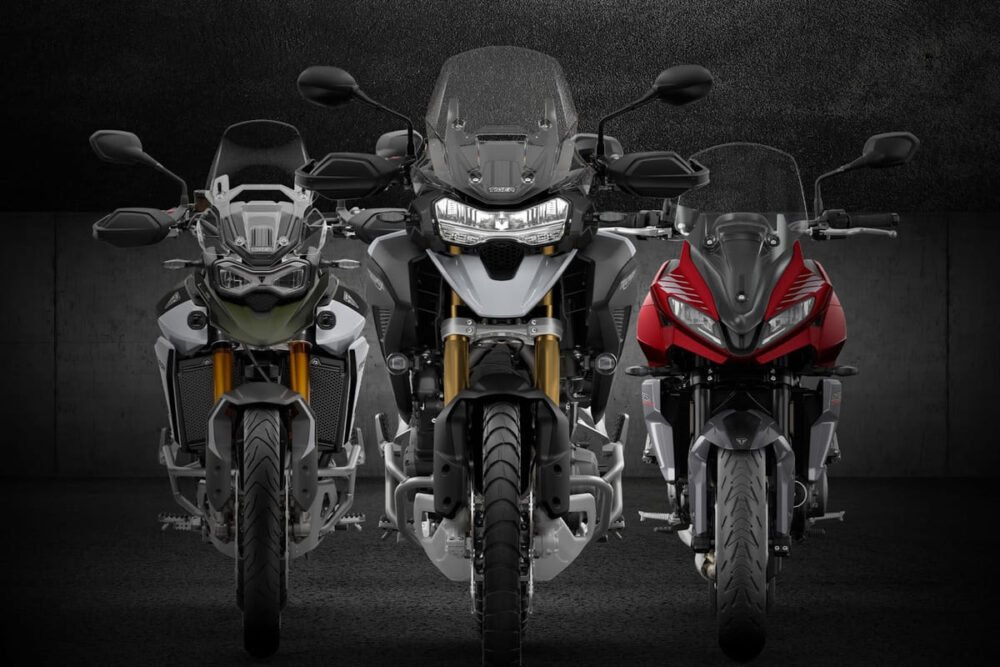 triumph black tiger
