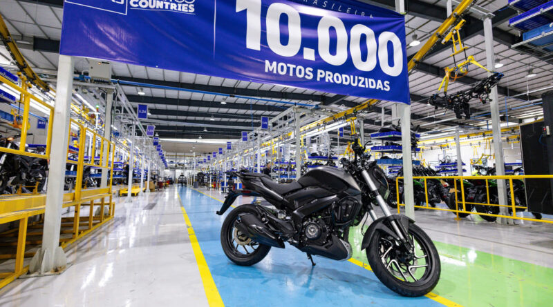 bajaj 10000 motos produzidas no brasil